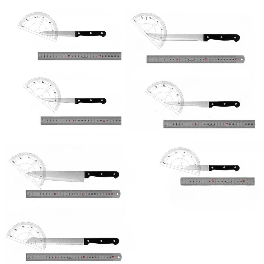 Chef Knife Set - Stainless Steel & Ergonomic - EmporiumForAll