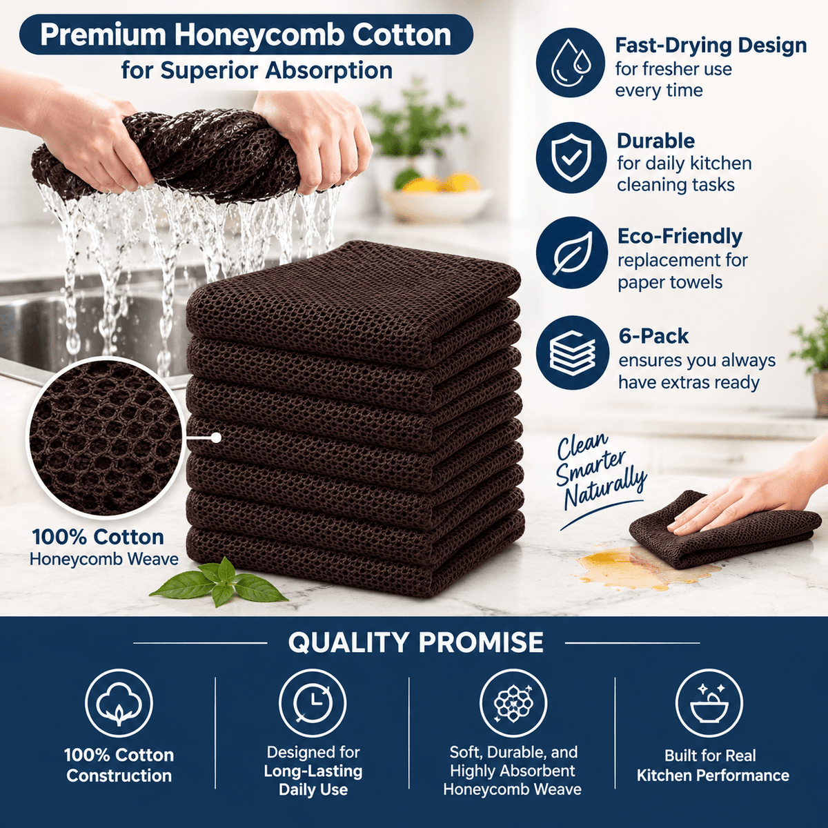 Kitchen Sink Organization Bundle – Dish Drainer & Accessories - EmporiumForAll