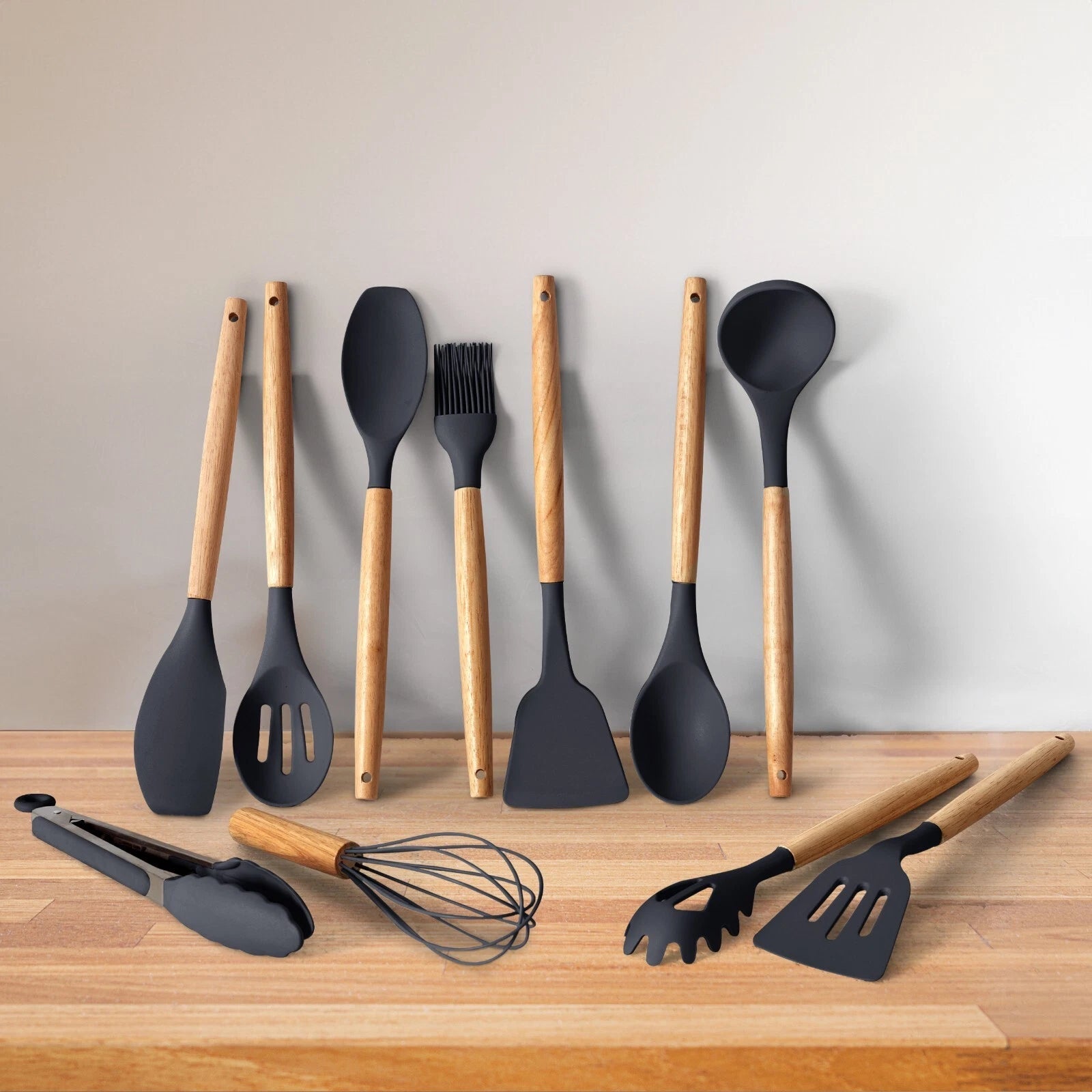 23PCS Stainless Steel Kitchen Utensil Set Heat Resistant Cooking Tools - EmporiumForAll