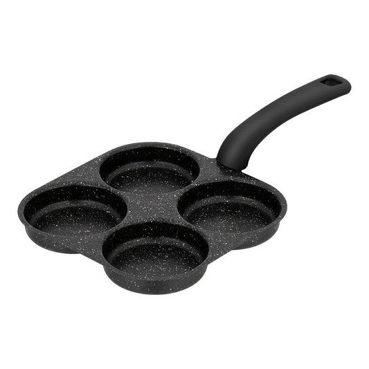 4 - Hole Non - Stick Egg & Omelette Pan – Medical Stone Breakfast Frying Pan - EmporiumForAll