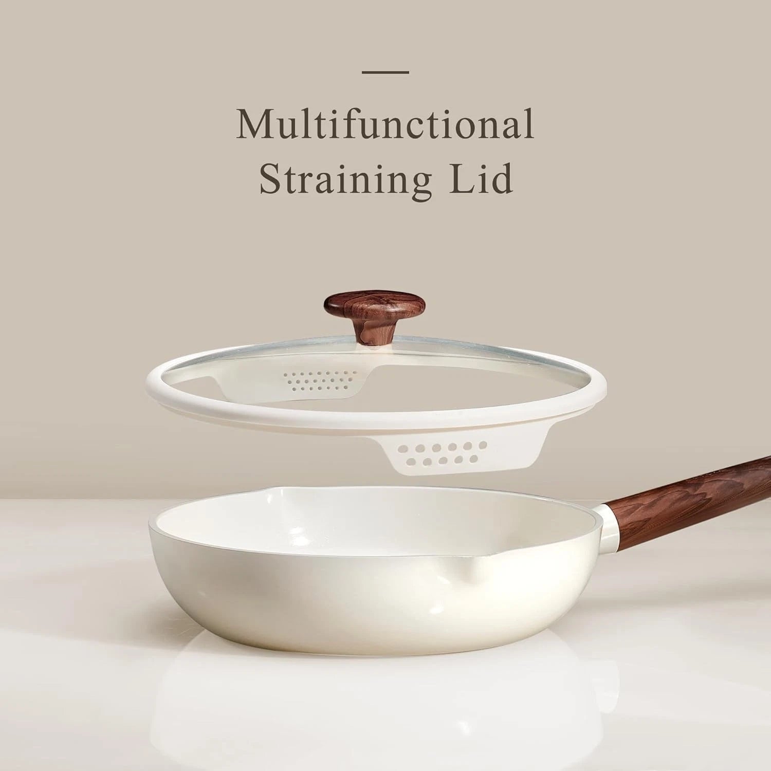 5PCS Ceramic Nonstick Frying Pan Set Easy Clean Skillets - EmporiumForAll