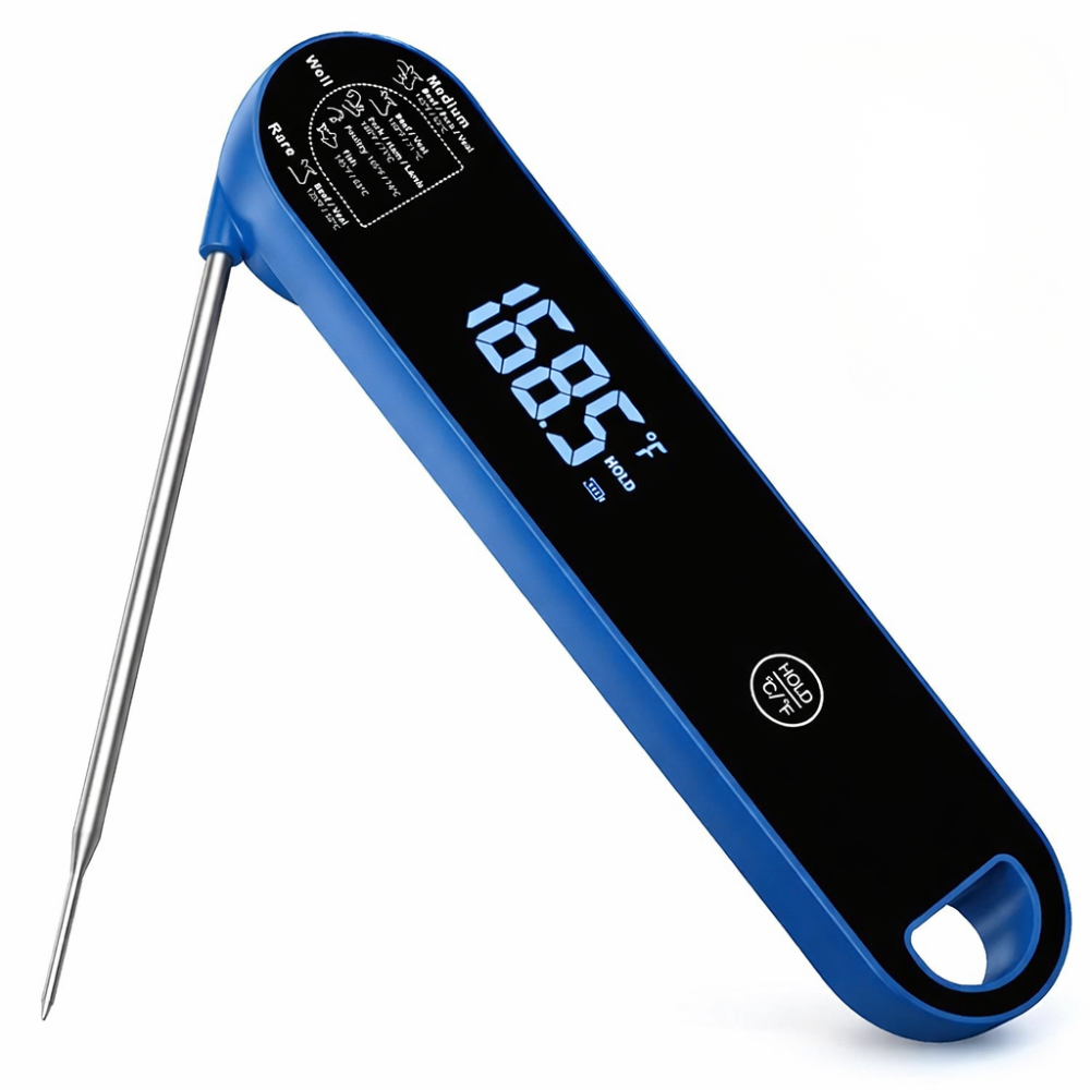 Meat Thermometer Cooking Storage Easily Smart VA Display