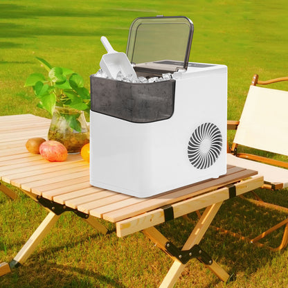 Countertop Ice Maker - Fast 8-Min Bullet Ice, 1.5L Capacity