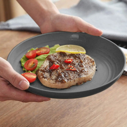 Wheat Straw Dinnerware Set 40 PCS - Unbreakable & Microwave Safe