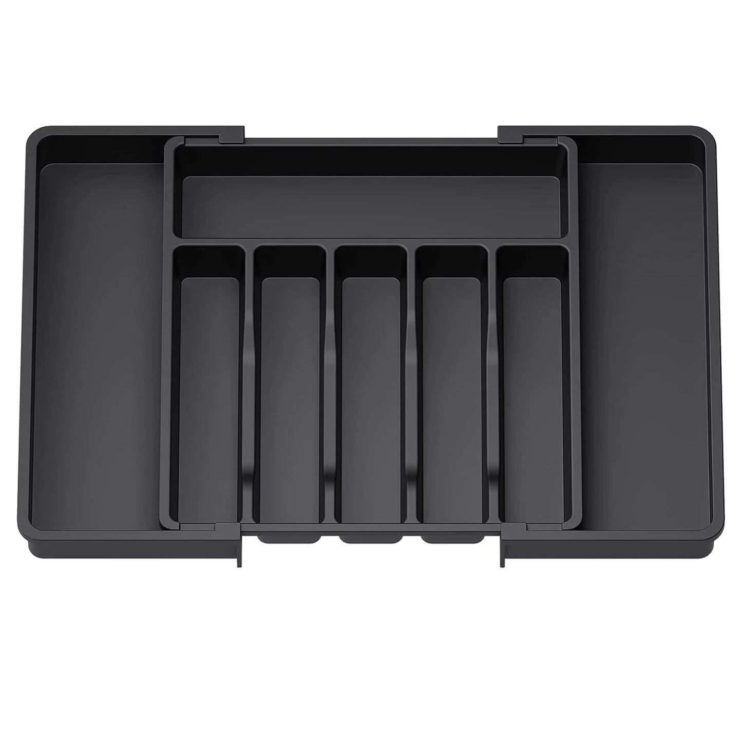 Adjustable Cutlery Organizer - Expandable Kitchen Drawer Tray - EmporiumForAll