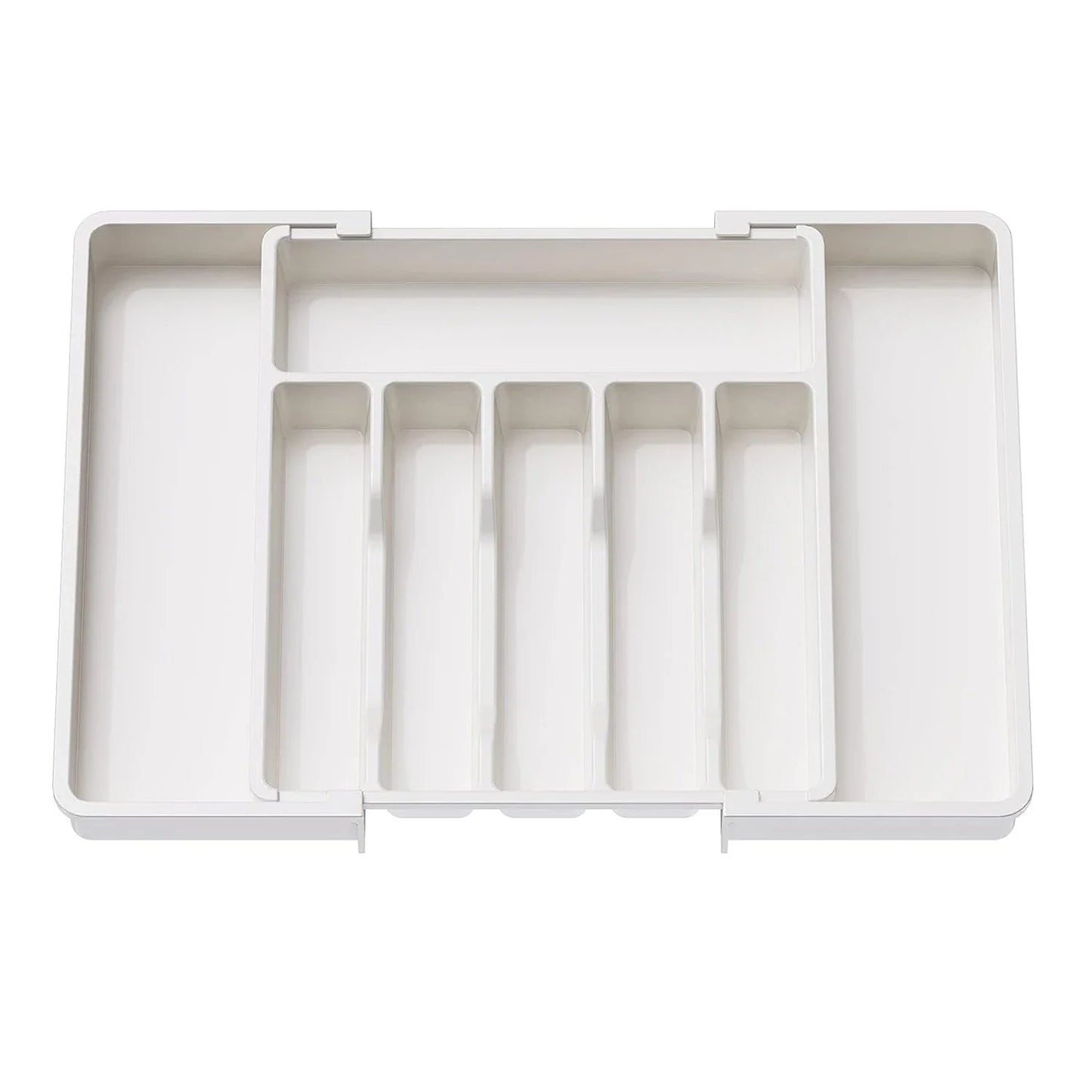 Adjustable Cutlery Organizer - Expandable Kitchen Drawer Tray - EmporiumForAll