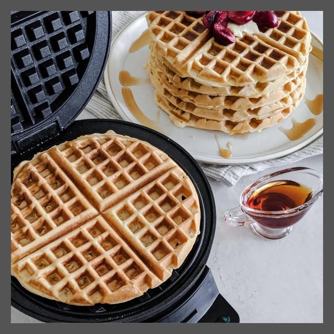 Crispy Waffles Fast with Cuisinart Stainless Waffle Maker - EmporiumForAll