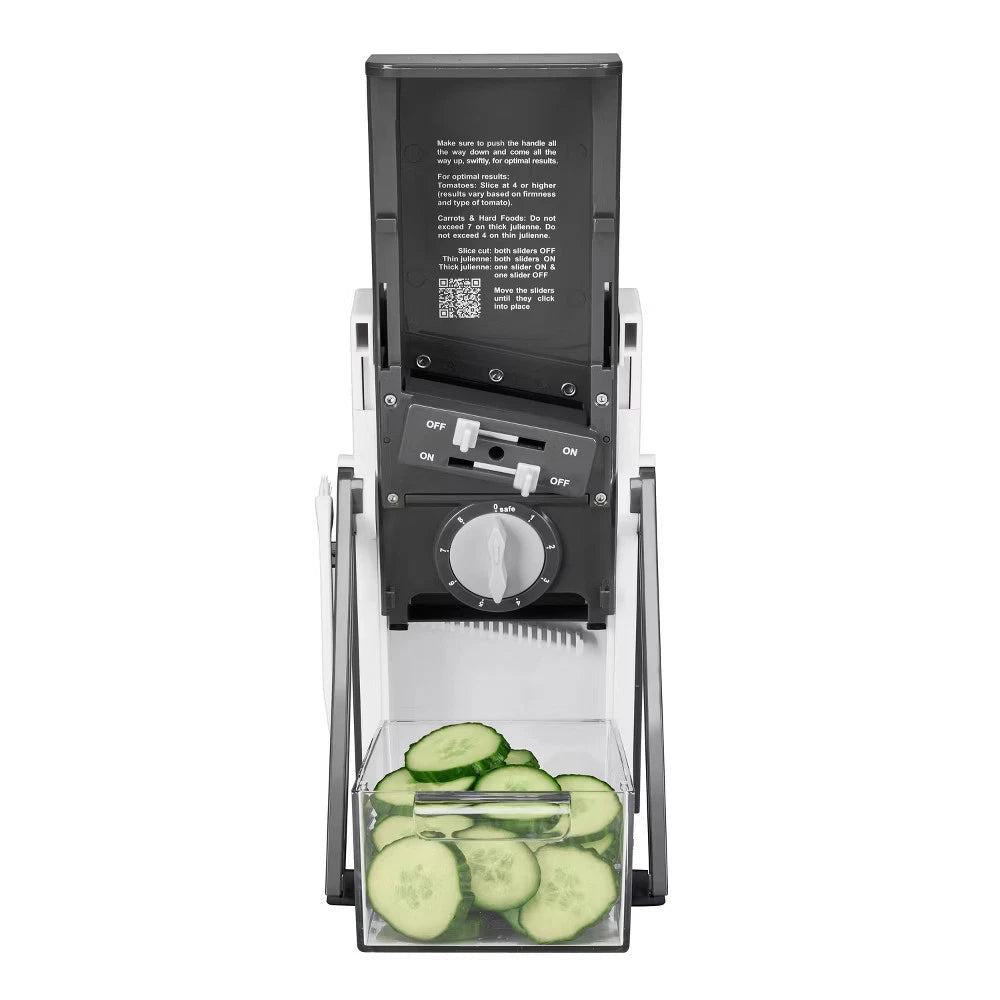 Cuisinart Adjustable Mandoline Slicer – Stainless Steel Precision Cutter - EmporiumForAll