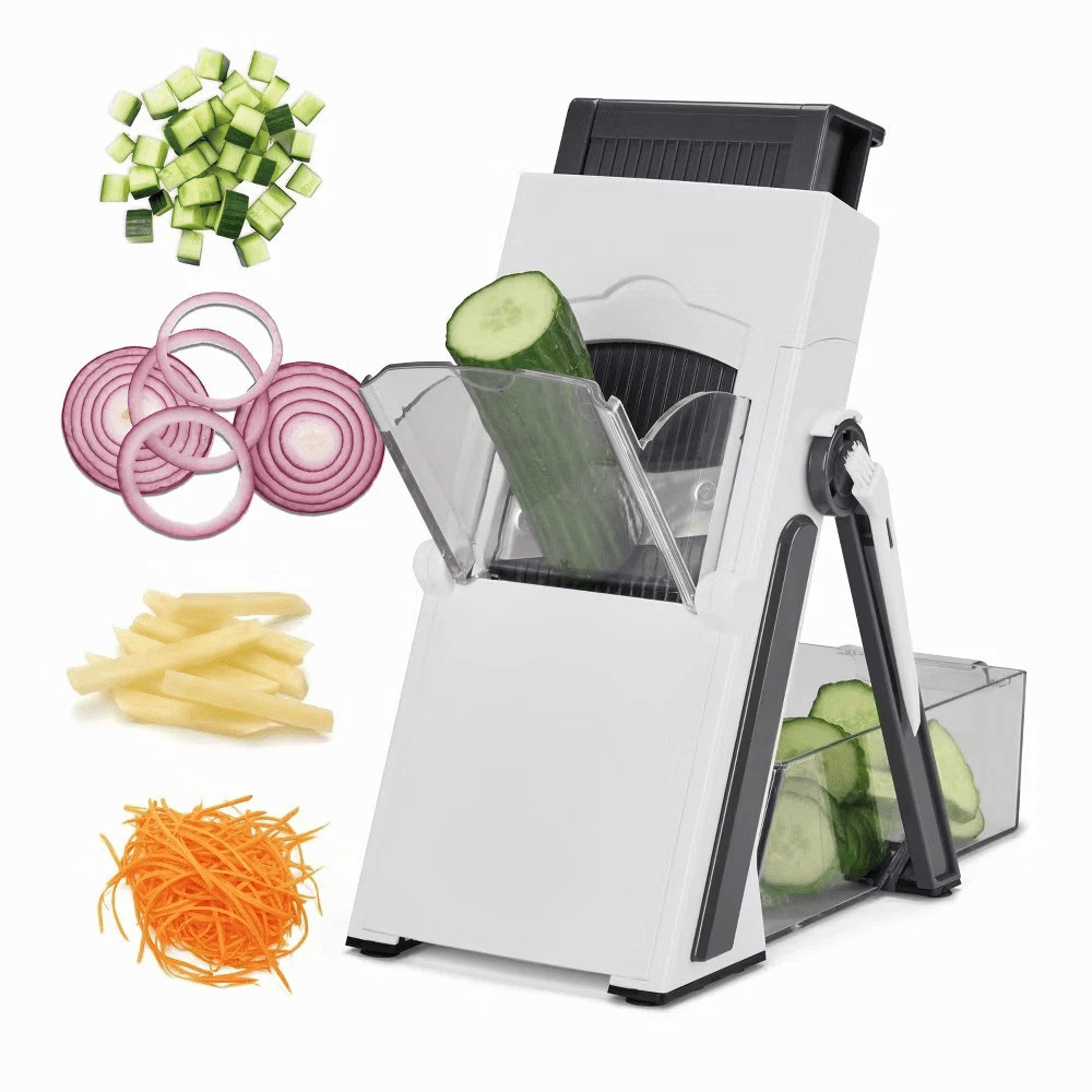 Cuisinart Adjustable Mandoline Slicer – Stainless Steel Precision Cutter - EmporiumForAll