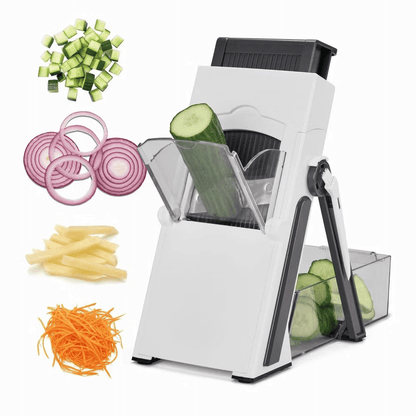 Cuisinart Adjustable Mandoline Slicer – Stainless Steel Precision Cutter - EmporiumForAll