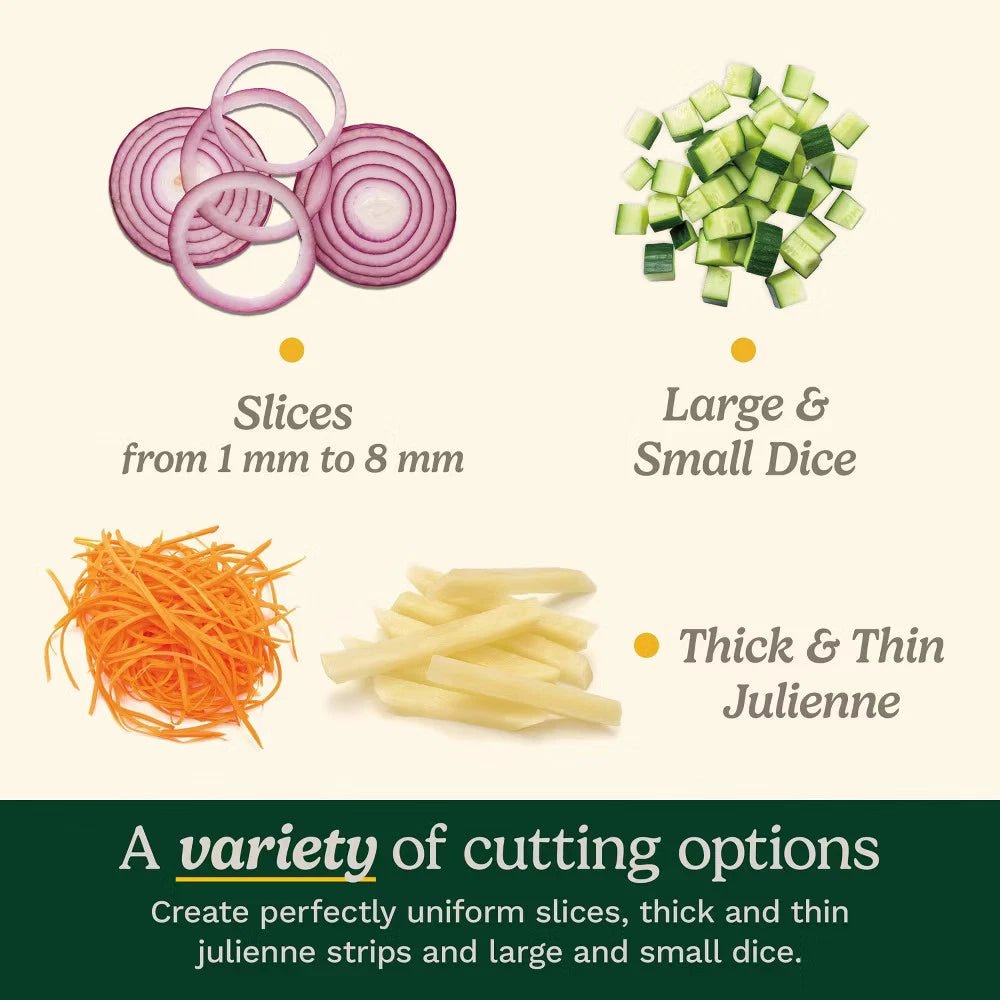 Cuisinart Adjustable Mandoline Slicer – Stainless Steel Precision Cutter - EmporiumForAll