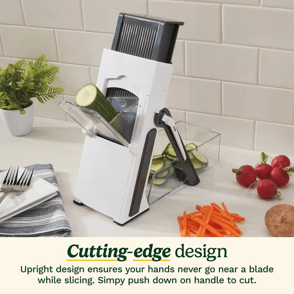 Cuisinart Adjustable Mandoline Slicer – Stainless Steel Precision Cutter - EmporiumForAll