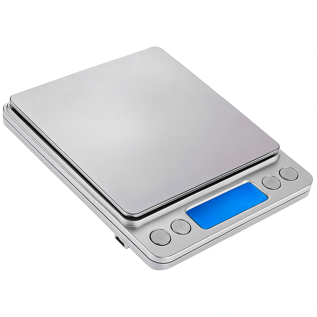Digital Kitchen Scale USB Rechargeable LCD Display - EmporiumForAll