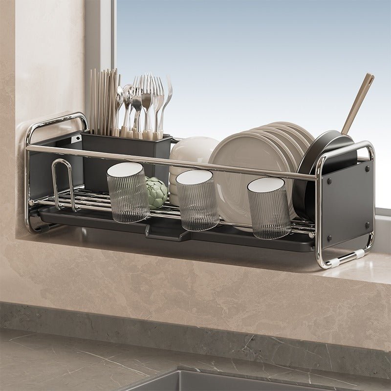 Dish Bowl Cup Drying Rack - Space - Saving Kitchen Organizer - EmporiumForAll