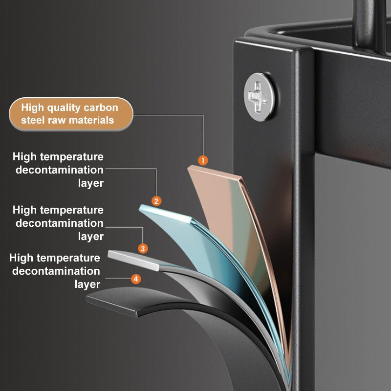 Dish Drainer - Adjustable Spout & Large Capacity - EmporiumForAll