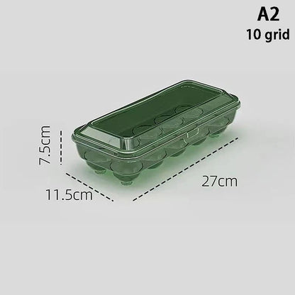 Egg Storage Box 15 Grids - Stackable, Transparent, Fresh - Keeping - EmporiumForAll