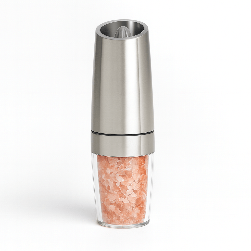 Electric Salt Pepper Grinder - Automatic LED Spice Mill Set - EmporiumForAll