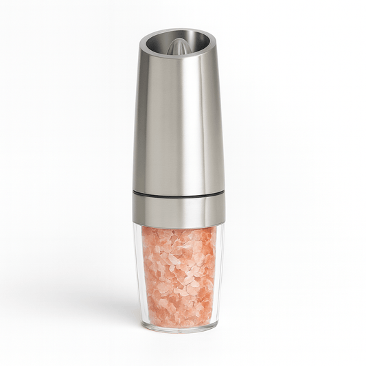 Electric Salt Pepper Grinder - Automatic LED Spice Mill Set - EmporiumForAll