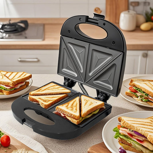 Electric Waffle Maker: Non - Stick Breakfast Machine - EmporiumForAll