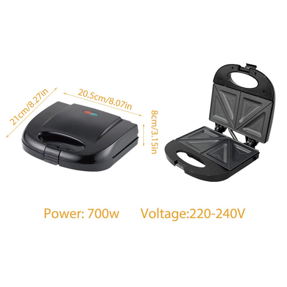 Electric Waffle Maker: Non - Stick Breakfast Machine - EmporiumForAll