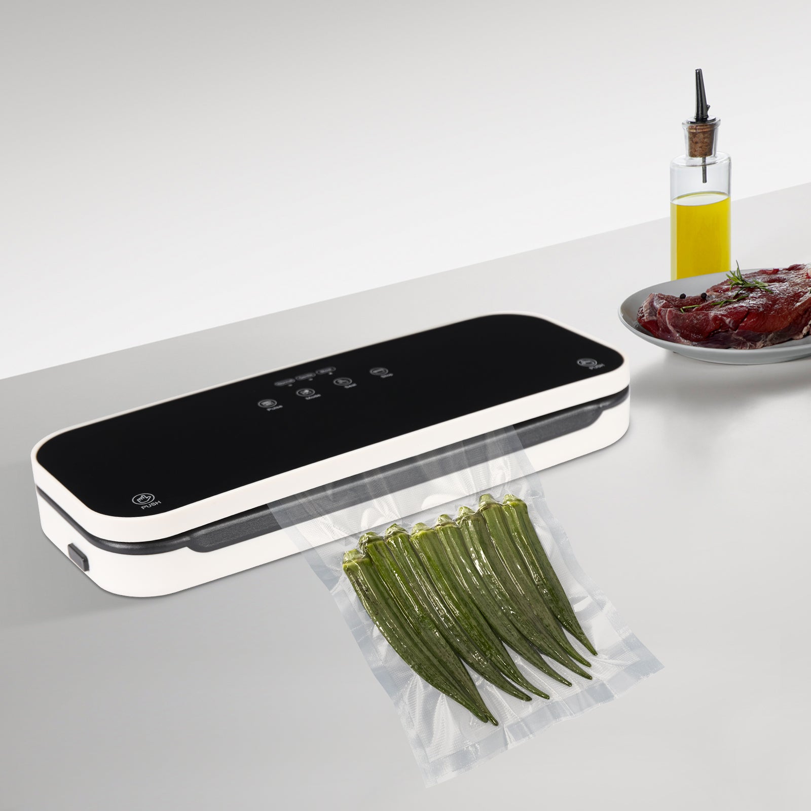 Food Vacuum Sealer Machine - Preserve Meat & Produce - EmporiumForAll