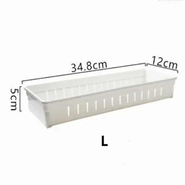 Kitchen Drawer Organizer Adjustable Cutlery Storage Box - EmporiumForAll