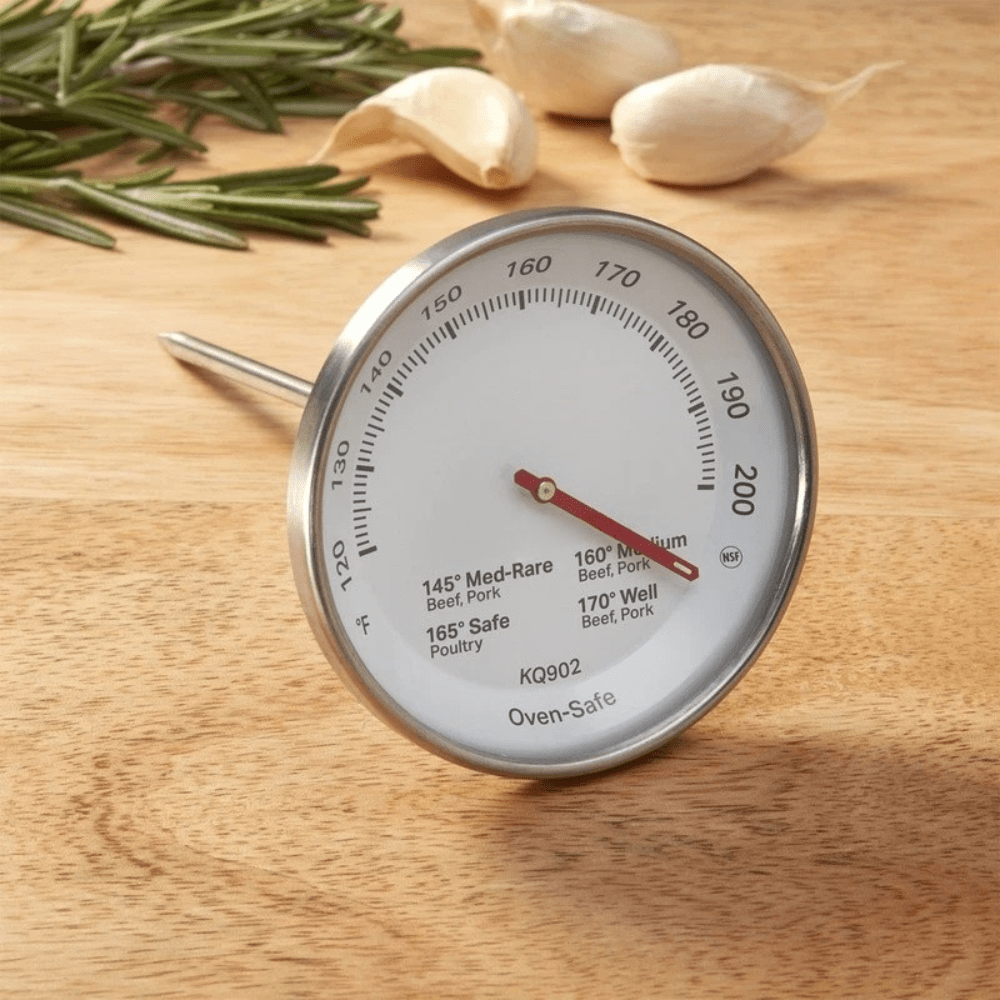 Meat Thermometer 3 Inch Analog Easy Read Precision Cooking Tool New - EmporiumForAll