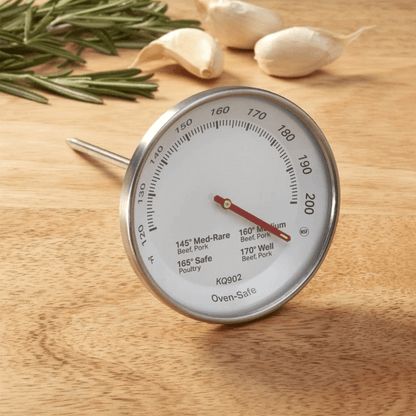 Meat Thermometer 3 Inch Analog Easy Read Precision Cooking Tool New - EmporiumForAll