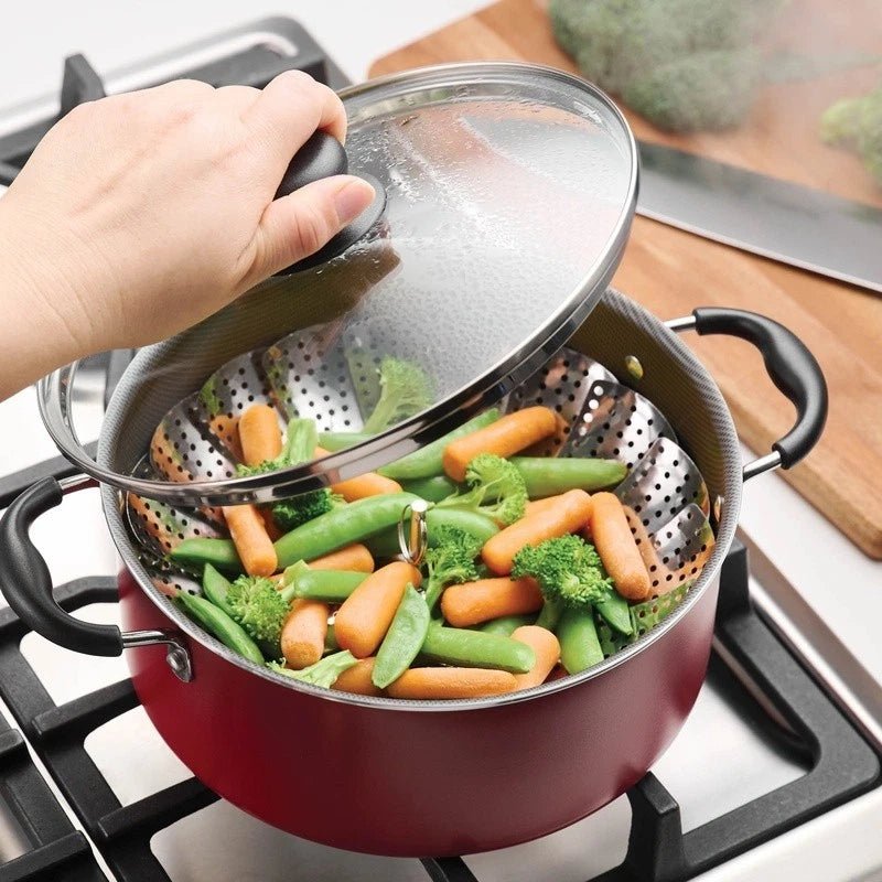Nonstick Pots and Pans Set – Durable, Dishwasher Safe Kitchen Essentials - EmporiumForAll
