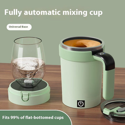 Portable Auto Stirring Cup - Smart Temp & Leak - Proof Design, 380ml - EmporiumForAll
