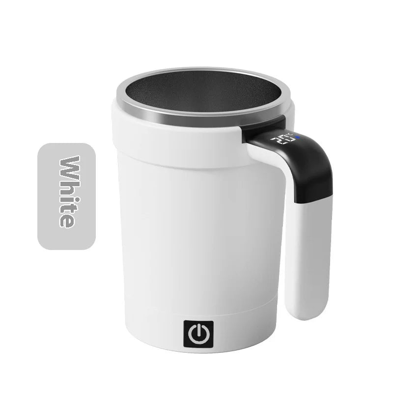 Portable Auto Stirring Cup - Smart Temp & Leak - Proof Design, 380ml - EmporiumForAll