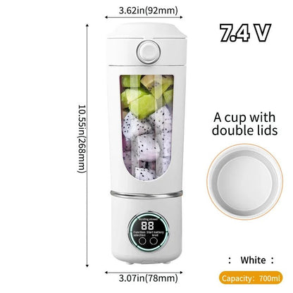 Portable Juice Blender 700ML - 12 - Blades for Smoothies & Shakes - EmporiumForAll