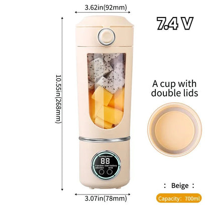 Portable Juice Blender 700ML - 12 - Blades for Smoothies & Shakes - EmporiumForAll