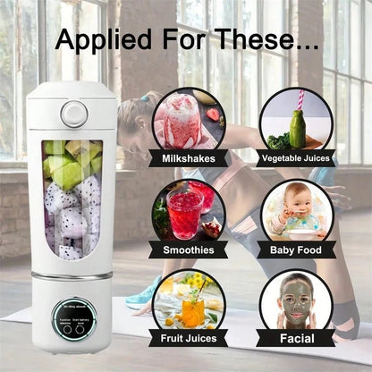 Portable Juice Blender 700ML - 12 - Blades for Smoothies & Shakes - EmporiumForAll