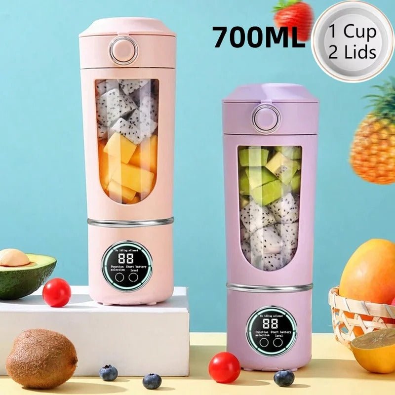 Portable Juice Blender 700ML - 12 - Blades for Smoothies & Shakes - EmporiumForAll