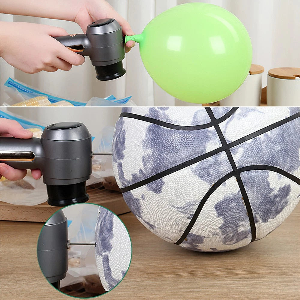 USB Rechargeable Vacuum Sealer Pump for Food Storage