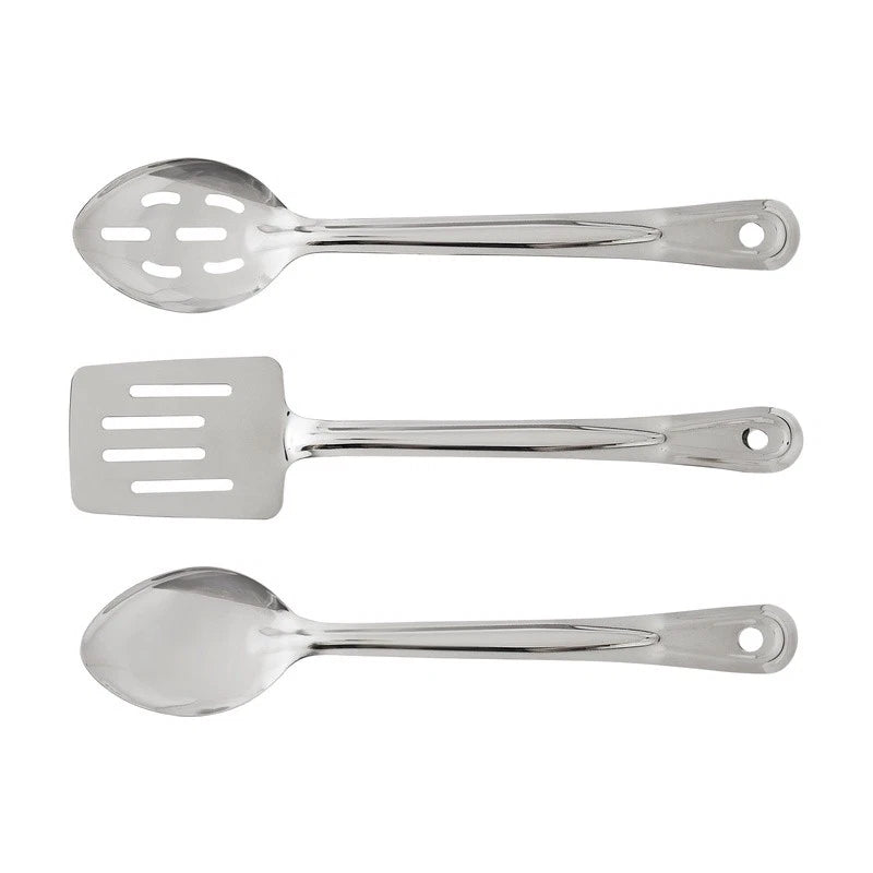 Stainless Steel 10-Piece Cookware Set Induction Compatible Kitchen Essential New