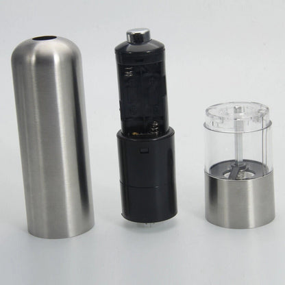 Premium Electric Spice & Pepper Grinder – One-Touch Automatic Mill