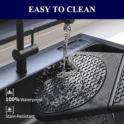 Silicone Oven Mitts Heat Resistant Non - Slip Kitchen Gloves Easy Clean Gift Set - EmporiumForAll