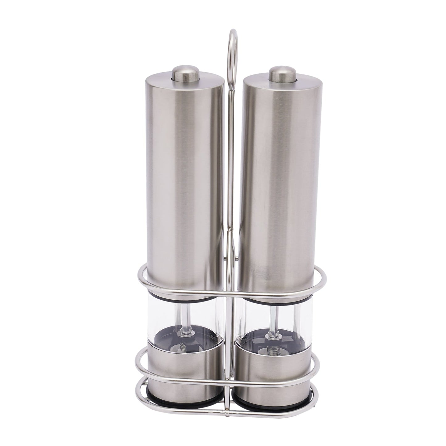 Stainless Steel Electric Salt & Pepper Grinder - Easy One - Touch - EmporiumForAll