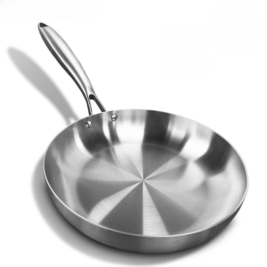 Stainless Steel Nonstick Fry Pan - 11 Inch Cookware - EmporiumForAll
