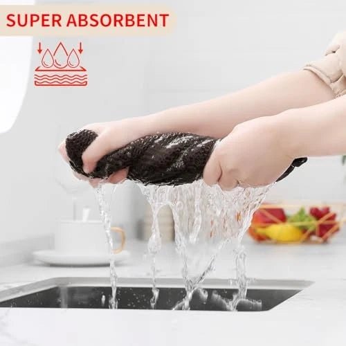 Ultra - Absorbent Cotton Kitchen Towels Fast Dry 8 - Pack Set - EmporiumForAll