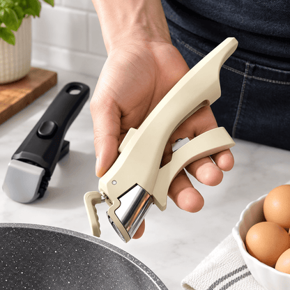 Universal Removable Cookware Handle – Detachable Pot & Pan Replacement Grip - EmporiumForAll