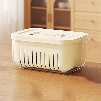 Vegetable Crisper Box - Double - Layer Food Organizer - EmporiumForAll