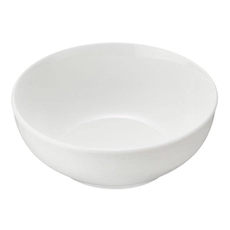 White Stoneware Dinnerware Set 12 - Piece: Dishwasher & Microwave Safe - EmporiumForAll