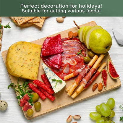 Wooden Cutting Board - Thick, Durable, Natural Bamboo - EmporiumForAll